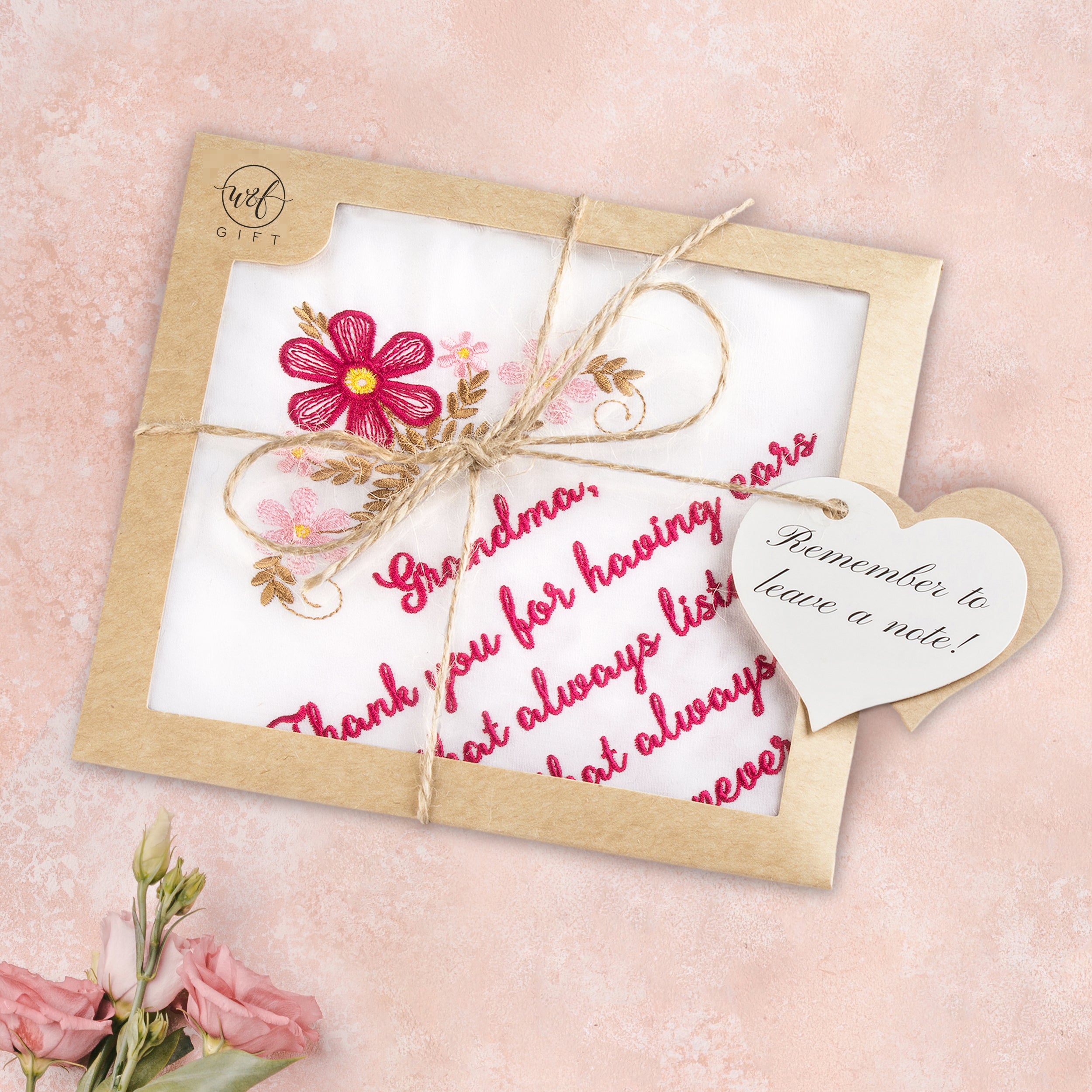 The Original “Happy Tears” Grandma Wedding Handkerchief