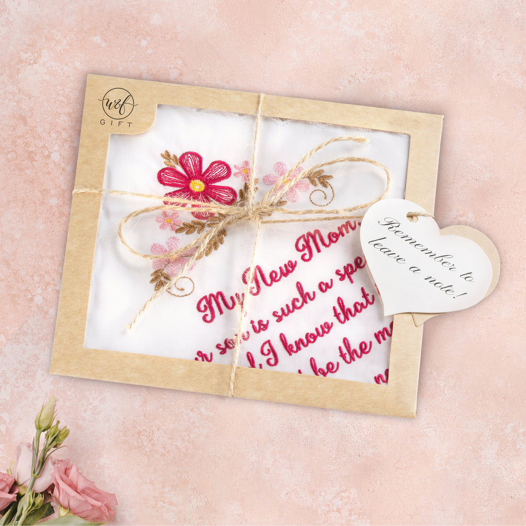 The Original “Happy Tears” New Mom Wedding Handkerchief