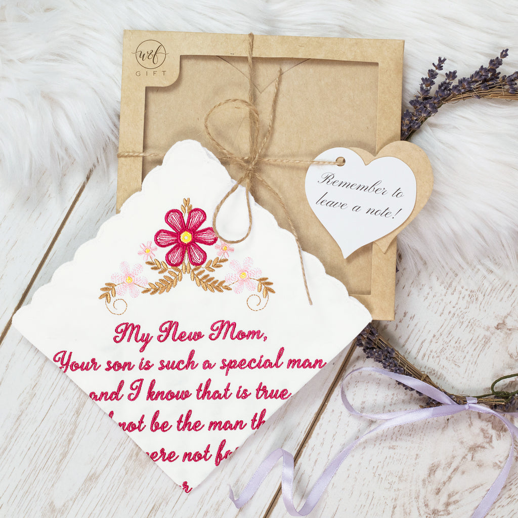 The Original “Happy Tears” New Mom Wedding Handkerchief